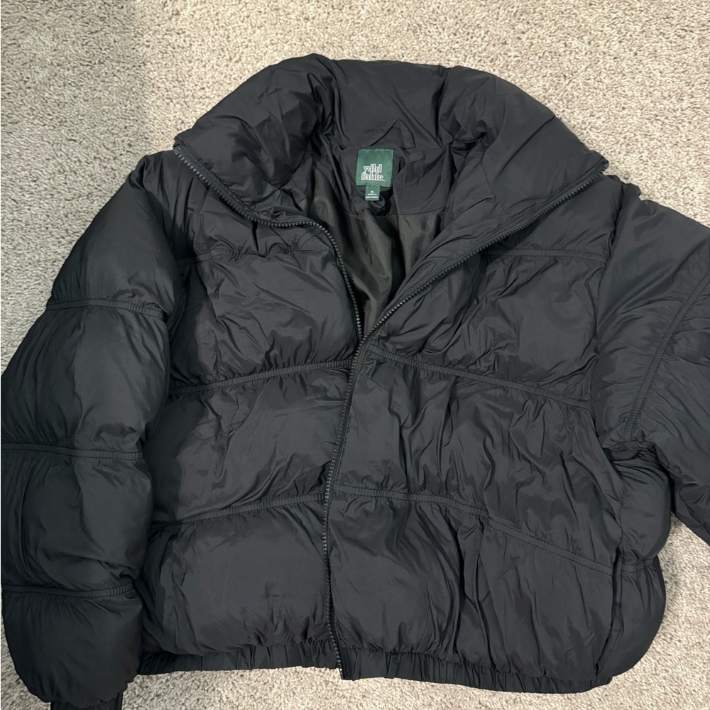 Black Puffer Coat